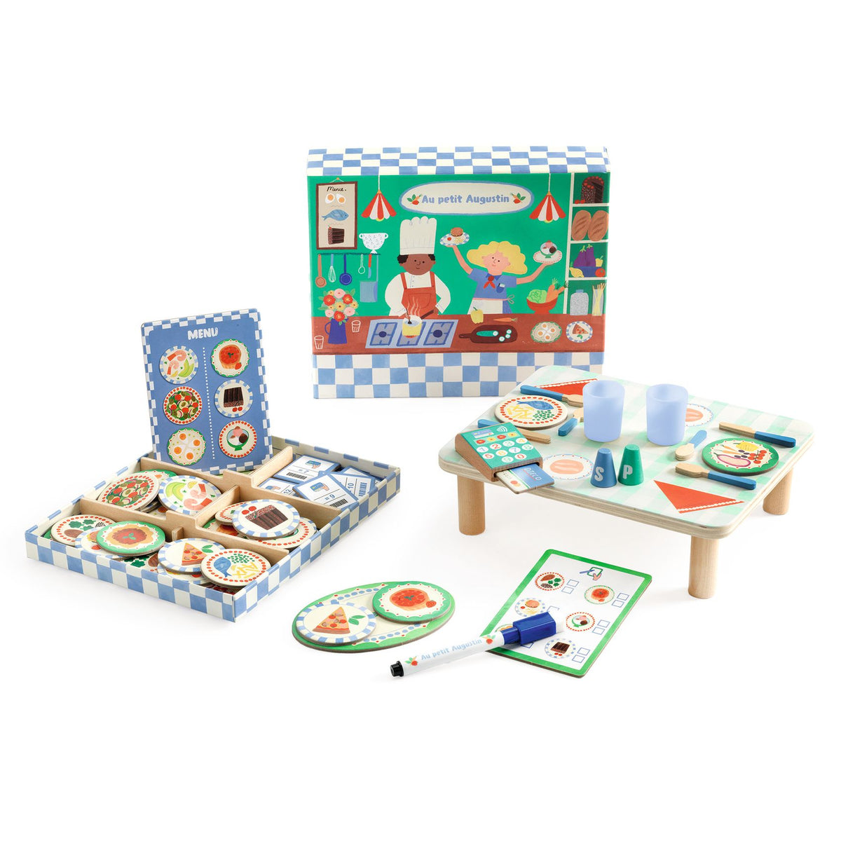 Jeu d'imitation - Au petit Augustin Restaurant