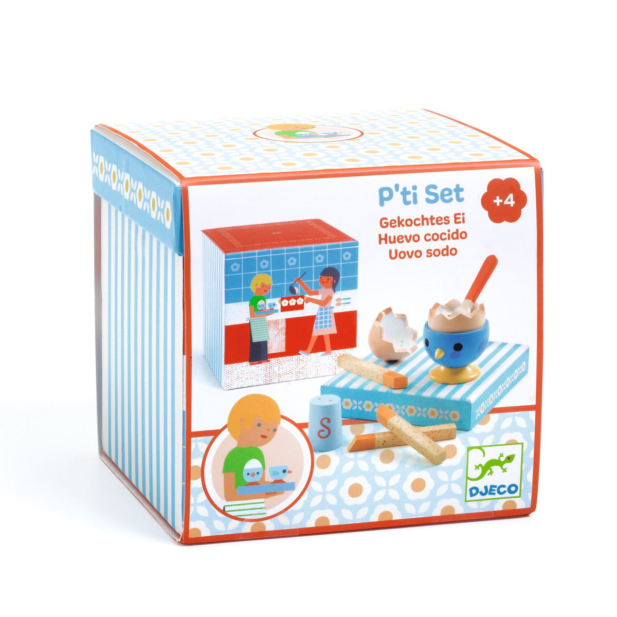 Jeu d'imitation - P'TI SET Oeuf à la coque