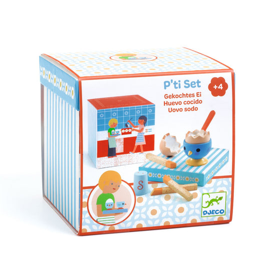 Jeu d'imitation - P'TI SET Oeuf à la coque