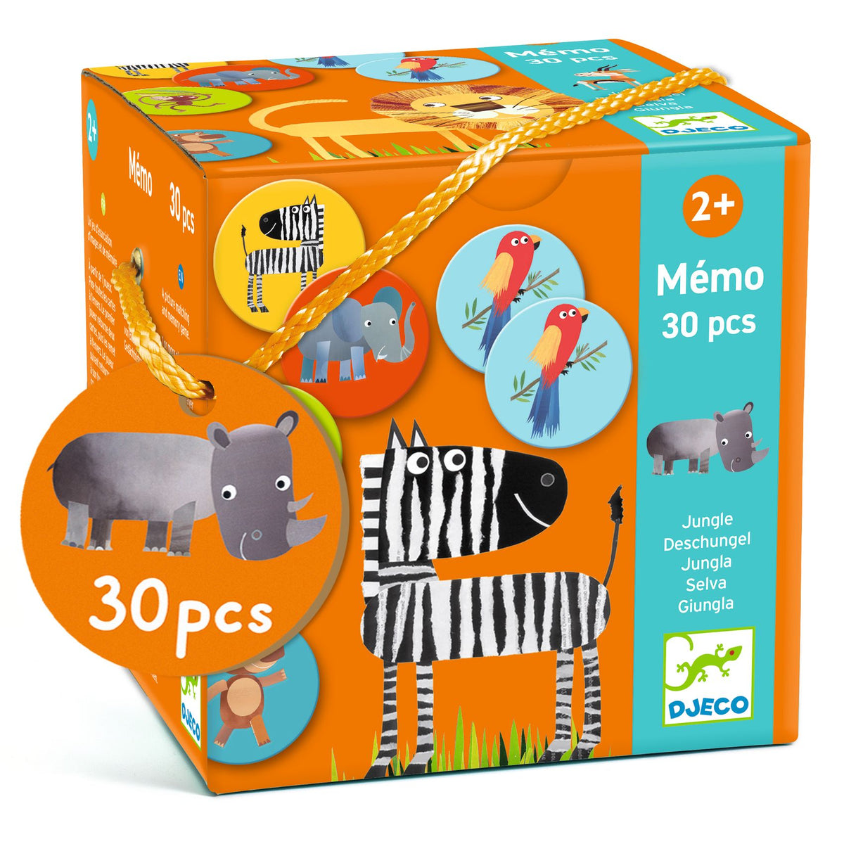 Jeu - Mémo jungle