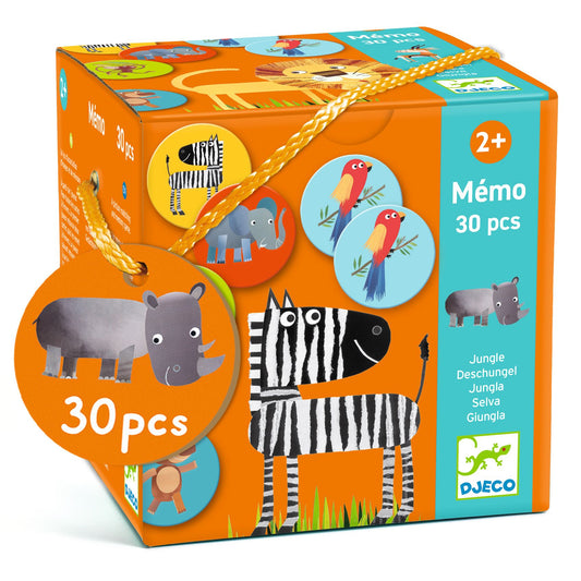 Jeu - Mémo jungle