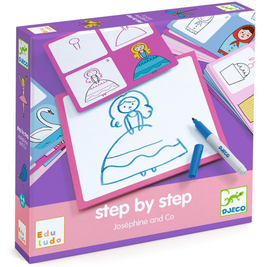 Dessin Step by step Joséphine and Co