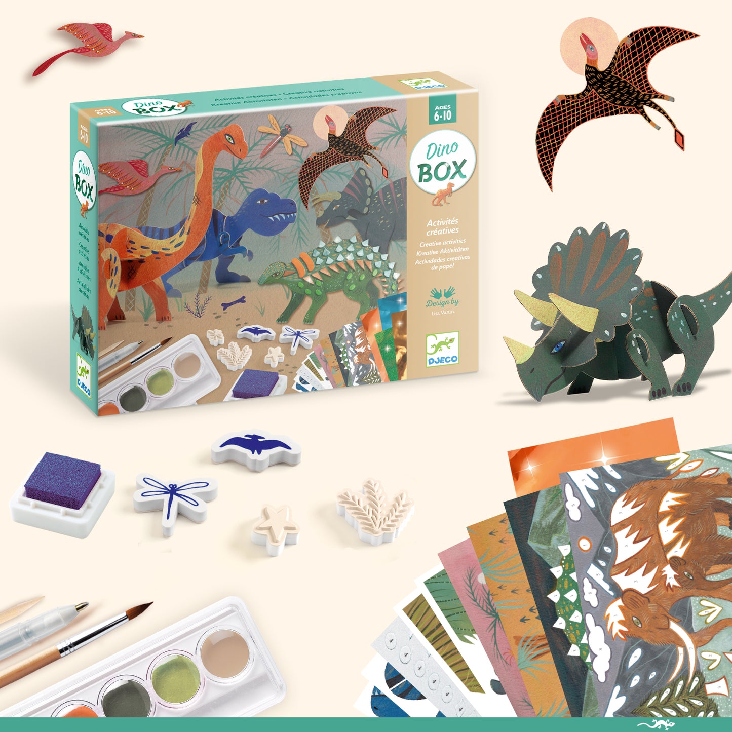 Coffret multi activités - Dino Box