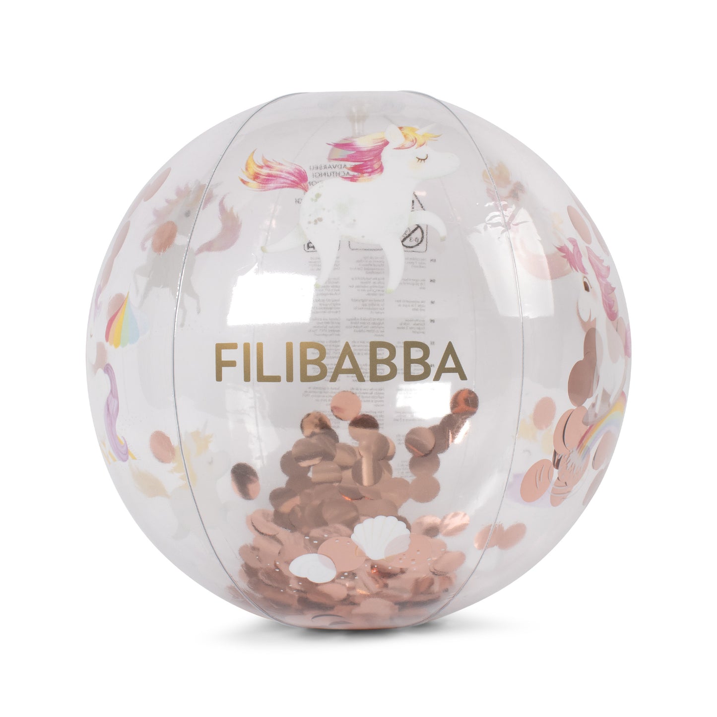 Ballon de plage Alfie – Confettis de Unicorn Shores