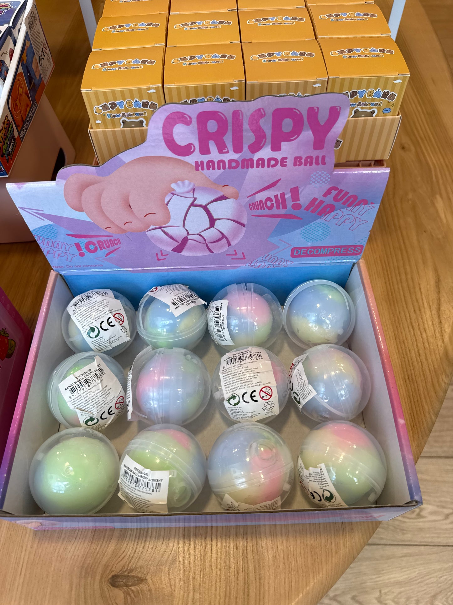 Squishy crispy