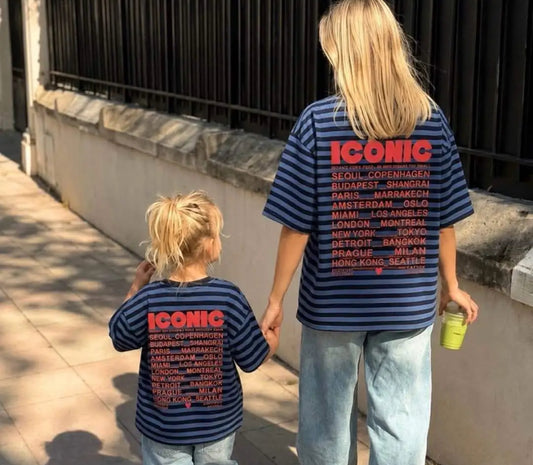 T-shirt RAYE bleu ICONIC