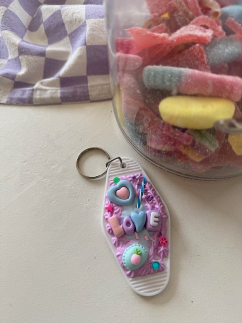 Kit DIY porte clés Motel - Maison Ayaka