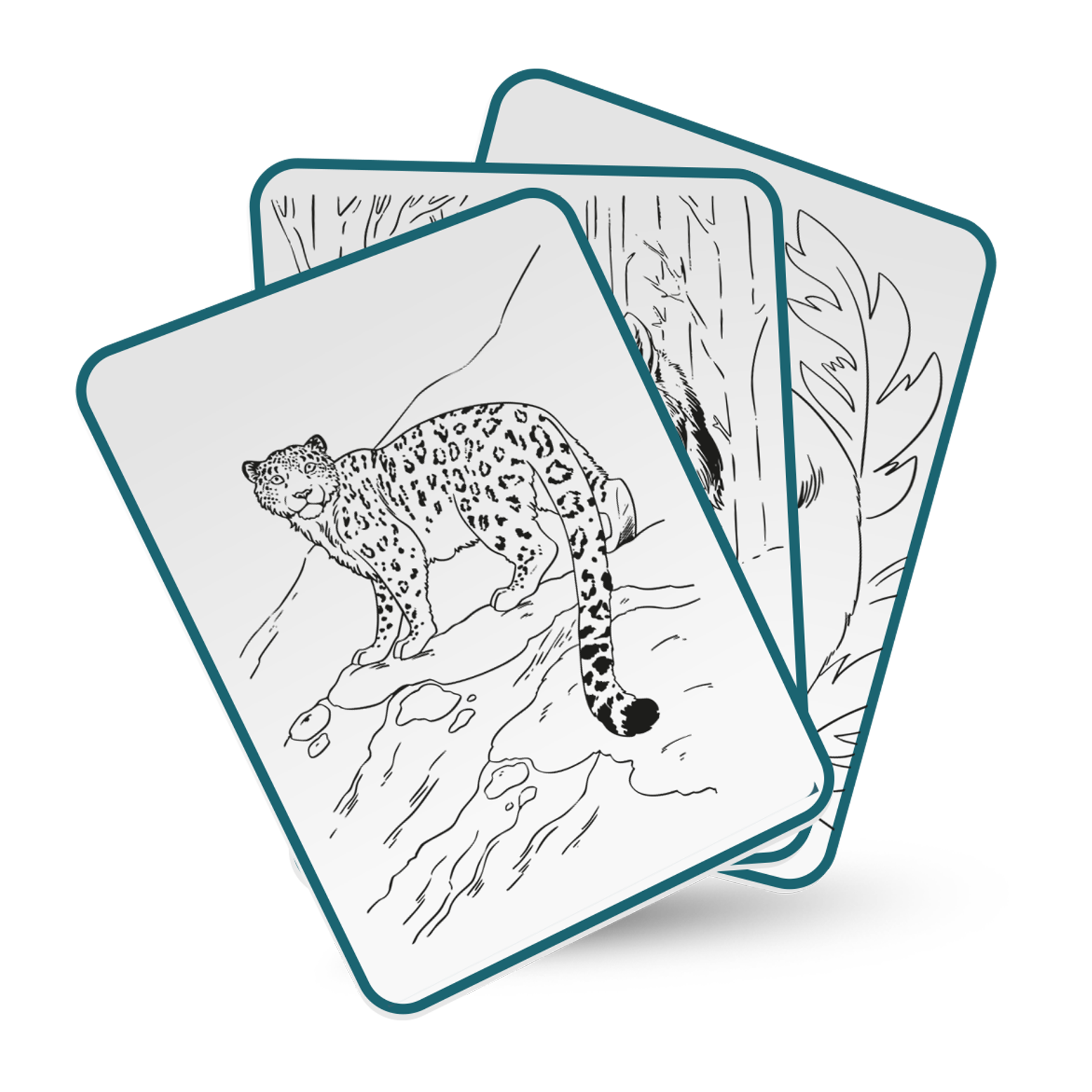 KIDYDRAW Animals accessoires inclus