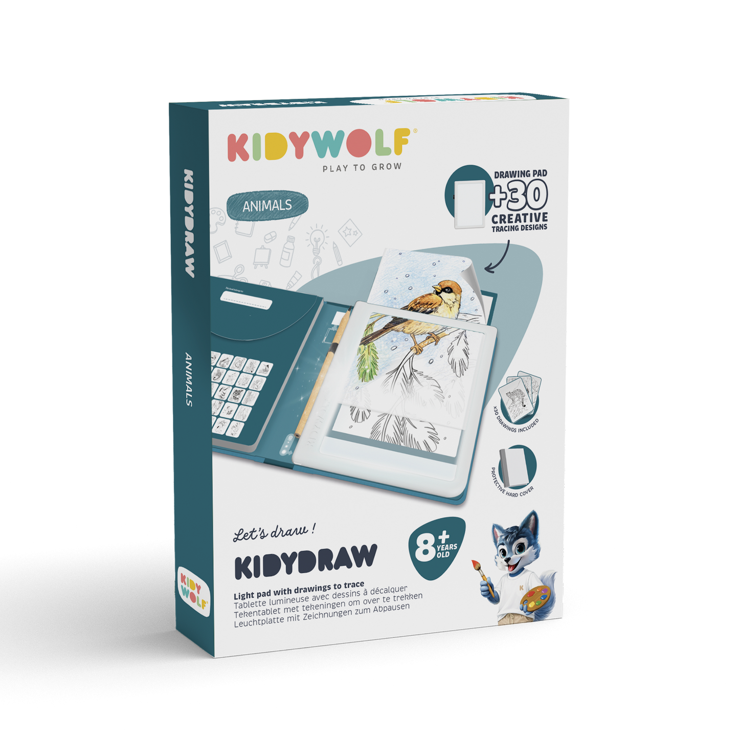 KIDYDRAW Animals packaging