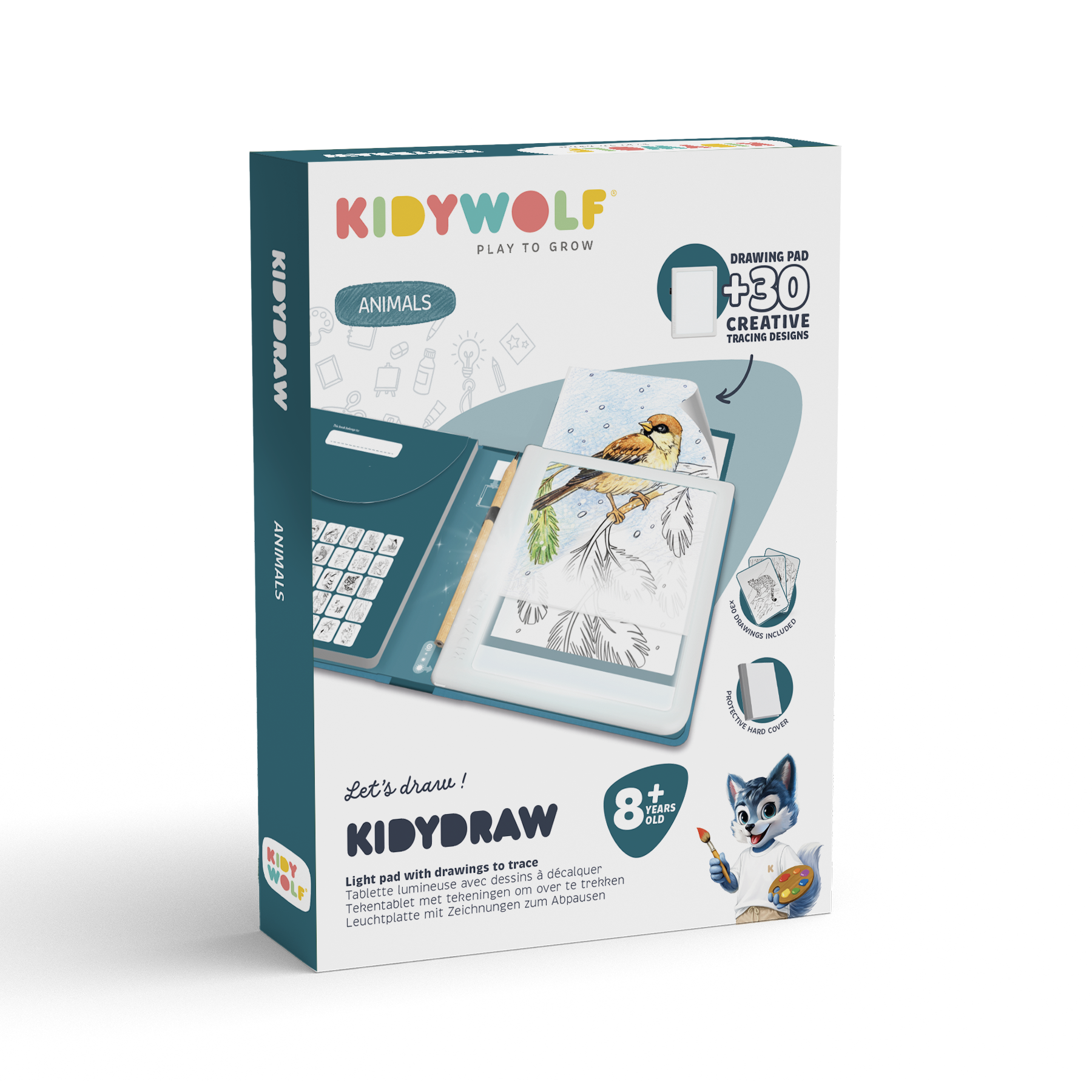 KIDYDRAW Animals packaging
