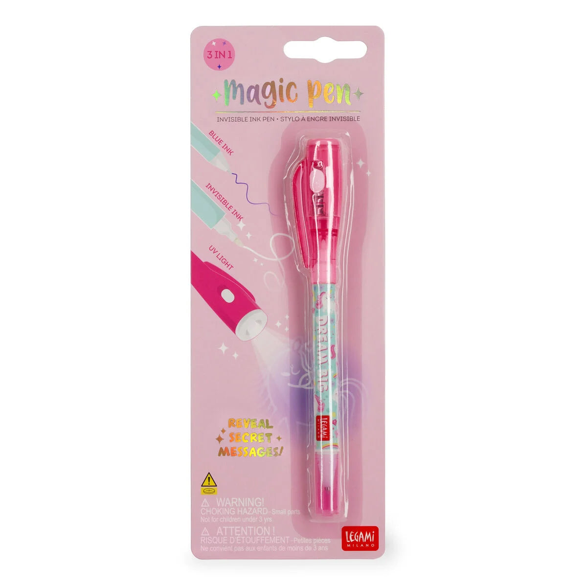 Stylo à Encre Invisible - Magic Pen
