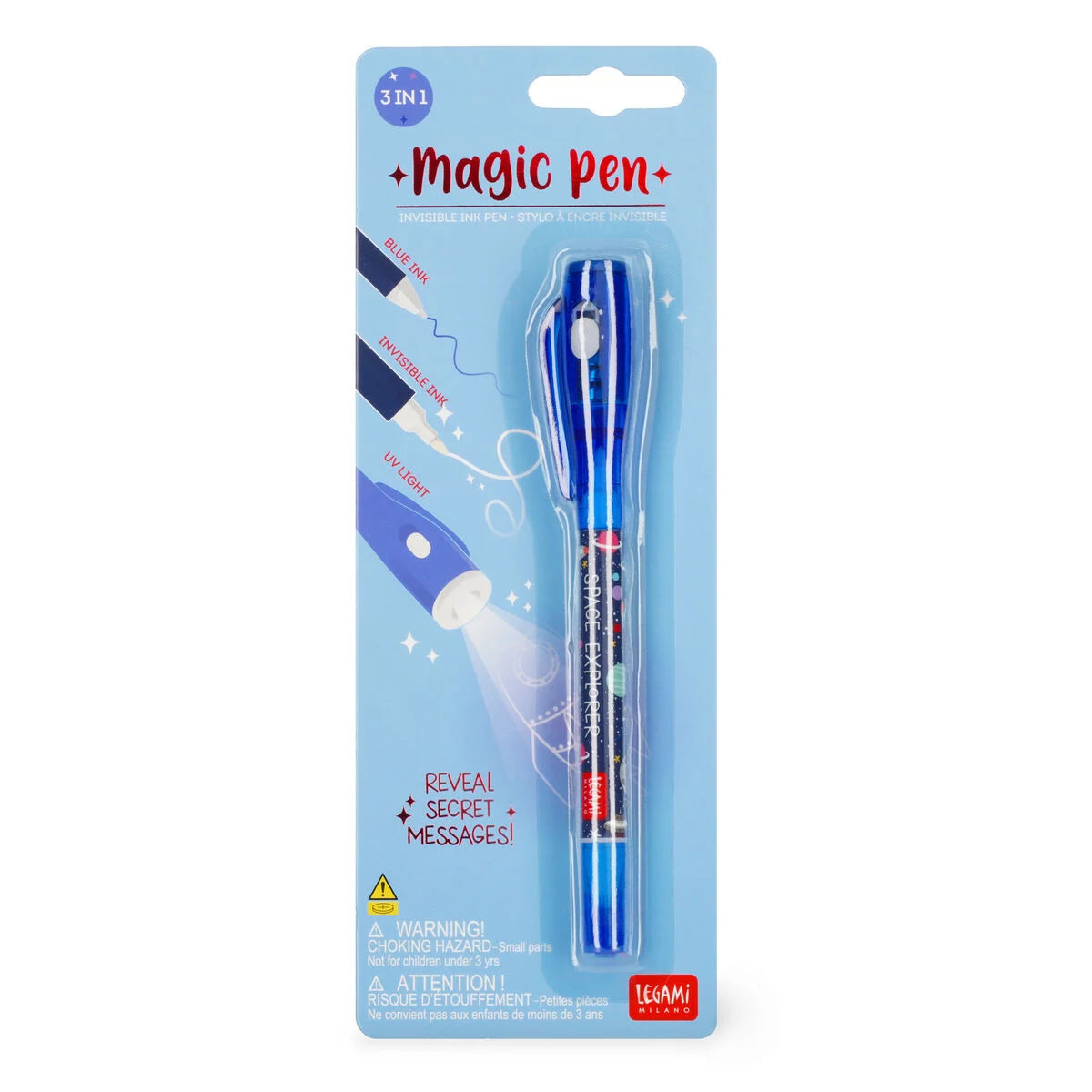 Stylo à Encre Invisible - Magic Pen