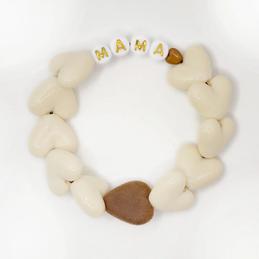Bracelet femme - Coeur avec message - taille M