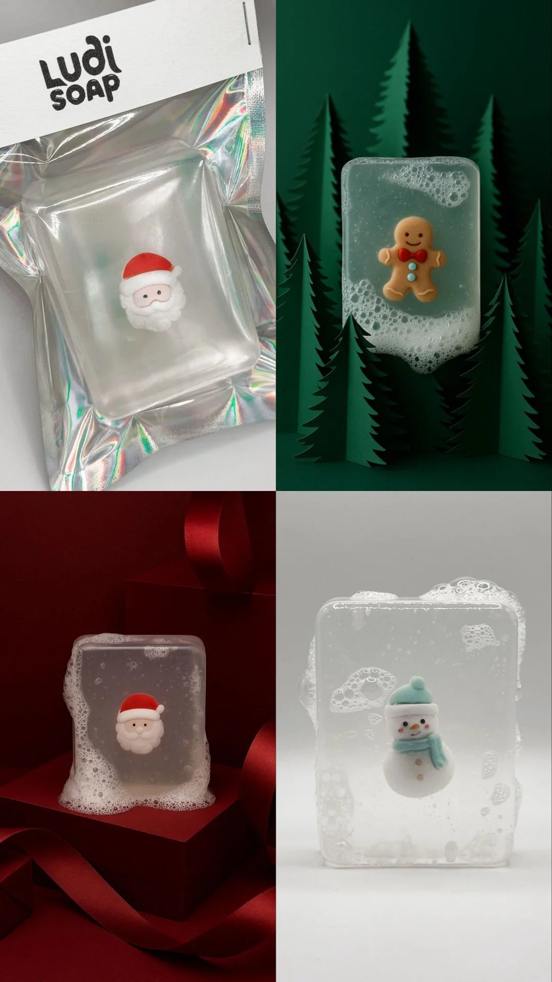 Savon avec figurine Série Noël