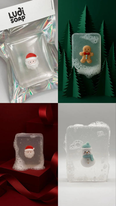 Savon avec figurine Série Noël