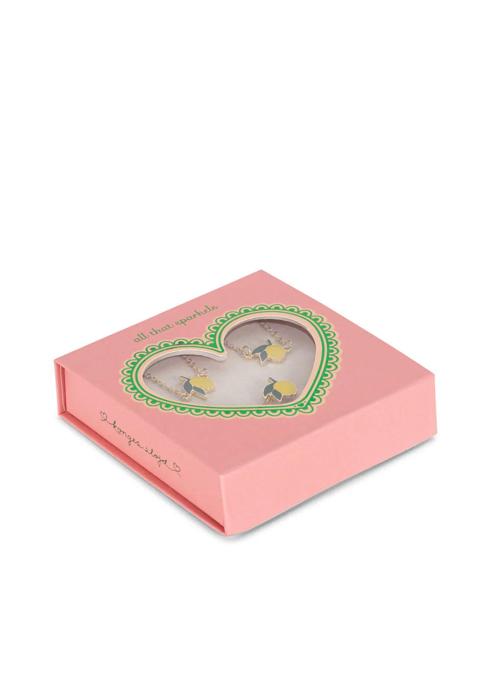 SET DE BIJOUX CITRON gold