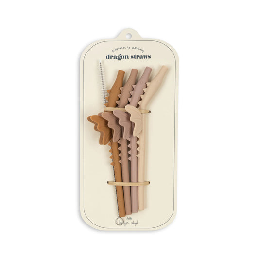 PACK 4 PAILLES EN SILICONE DRAGON blush mix