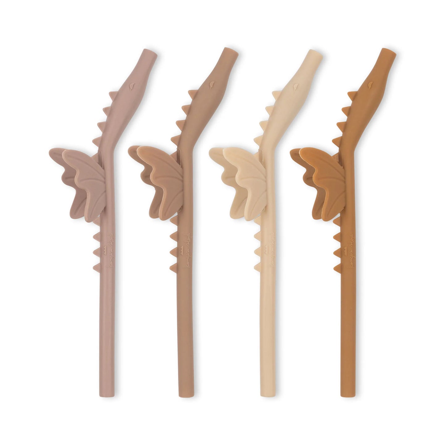PACK 4 PAILLES EN SILICONE DRAGON blush mix