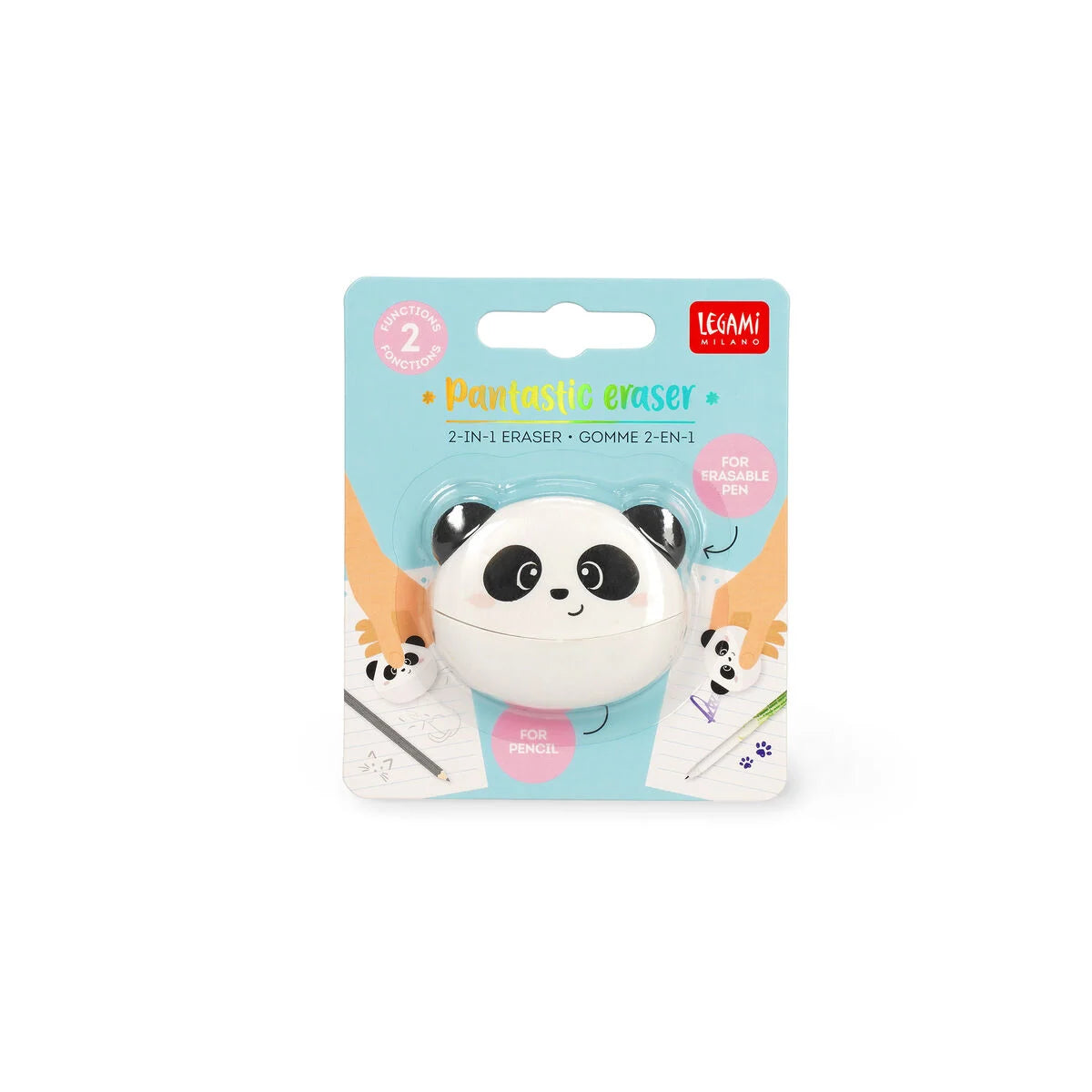 Gomme 2 en 1 - Pantastic Eraser