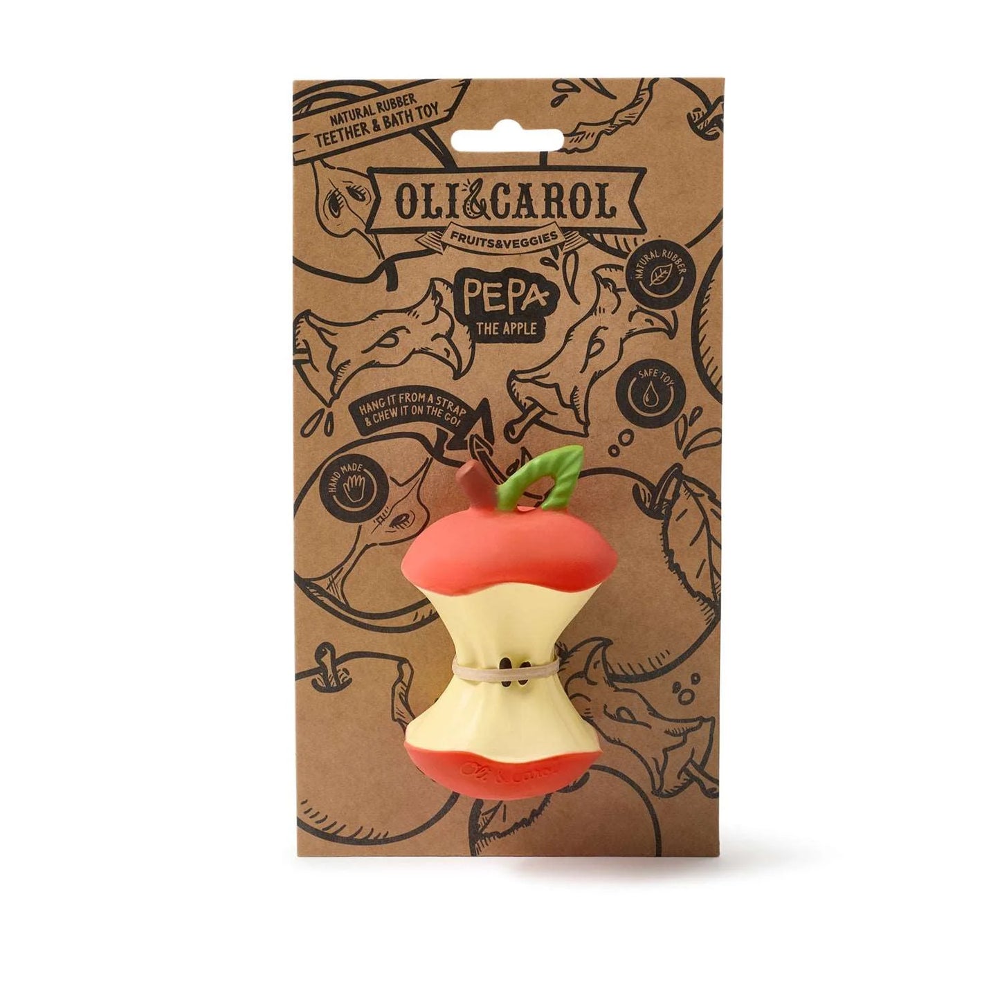 Anneau de dentition la pomme