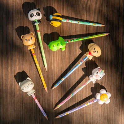 Crayon avec Anti-stress  « Hug me » - Squeezies