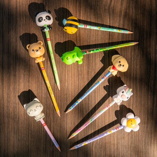 Crayon avec Anti-stress  « Hug me » - Squeezies