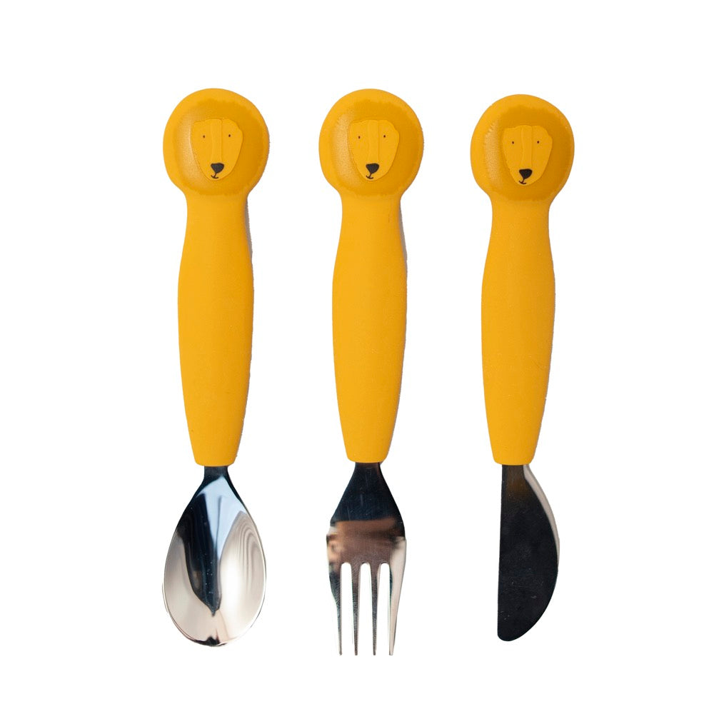 Couverts 3 pièces en silicone