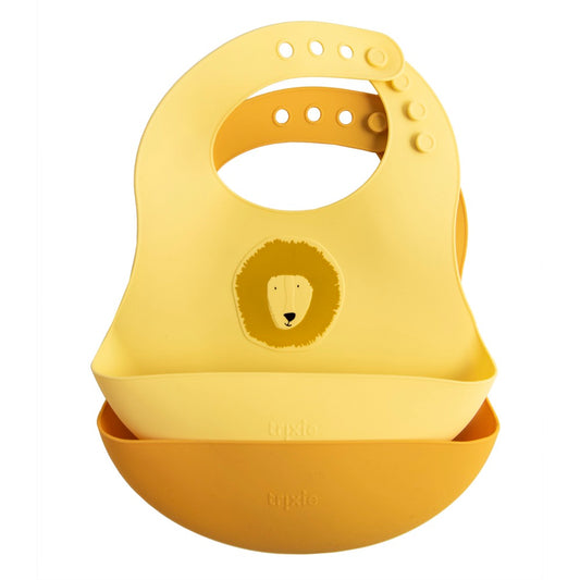 Bavoir silicone 2-pack