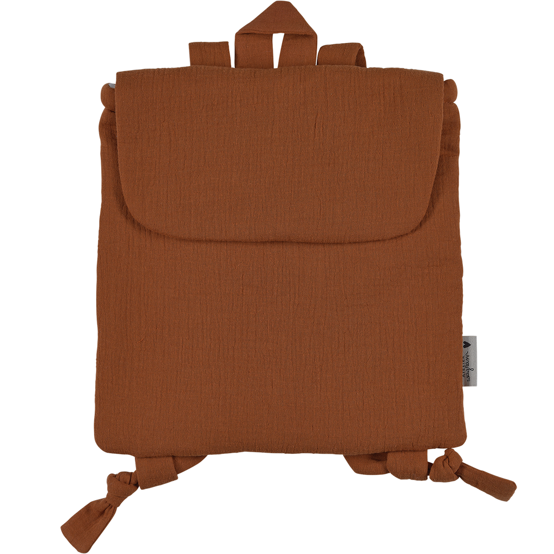 Sac à dos gaze caramel