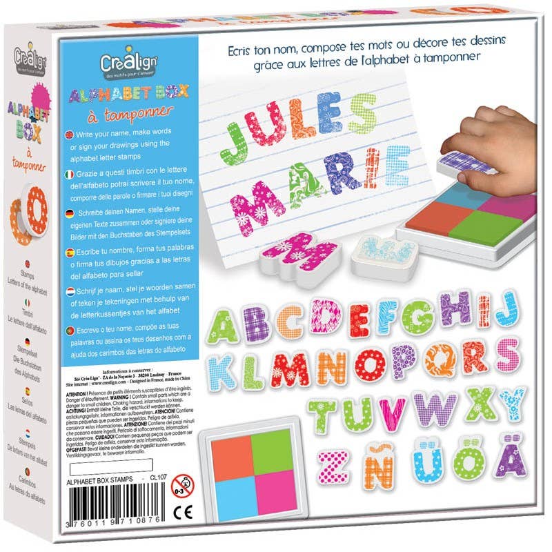 Créa Lign' - Alphabet box