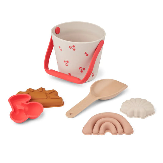 Ensemble de plage GILMA Cerise Cherries / Sandy