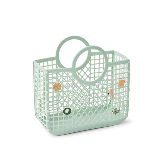 Panier Samantha avec breloques LIght Peppermint