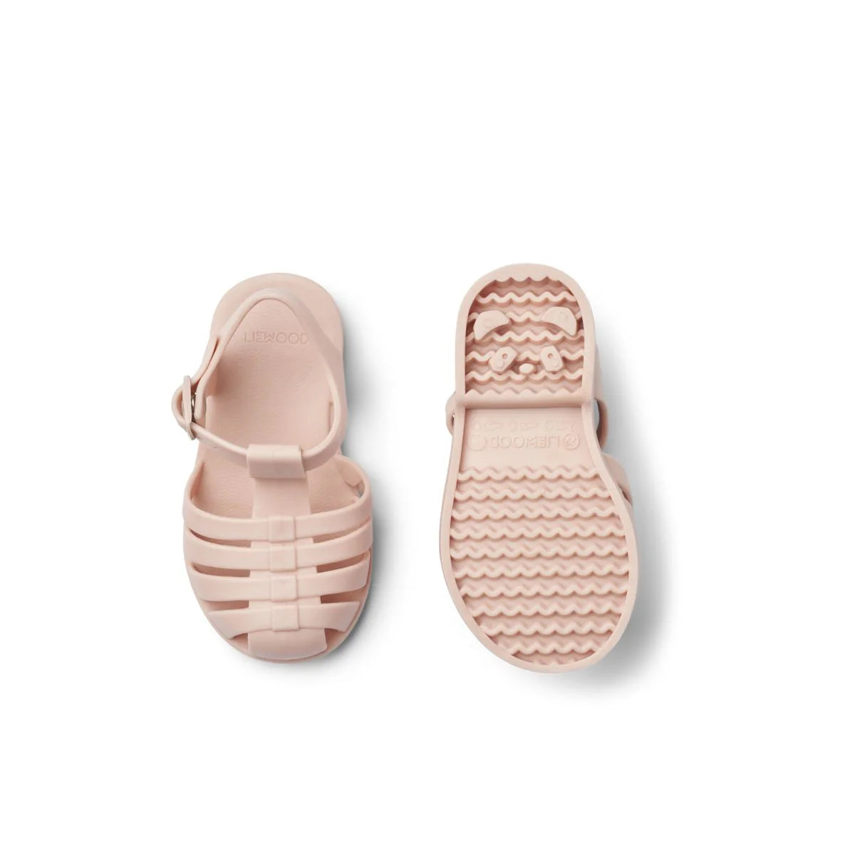 Sandales de plage sorbet rose