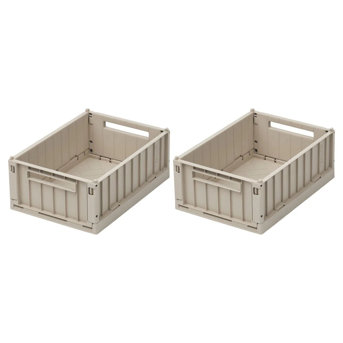Lot de 2 boîtes de rangement taille S Weston