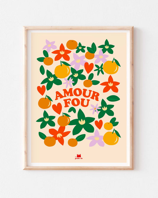 Ma Petite Vie - Affiche A3 - Amour fou