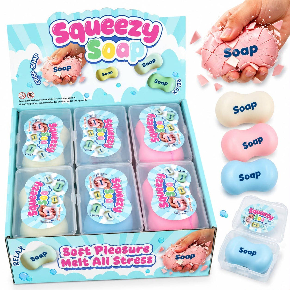 WOOM - Squishy Crispy Savon