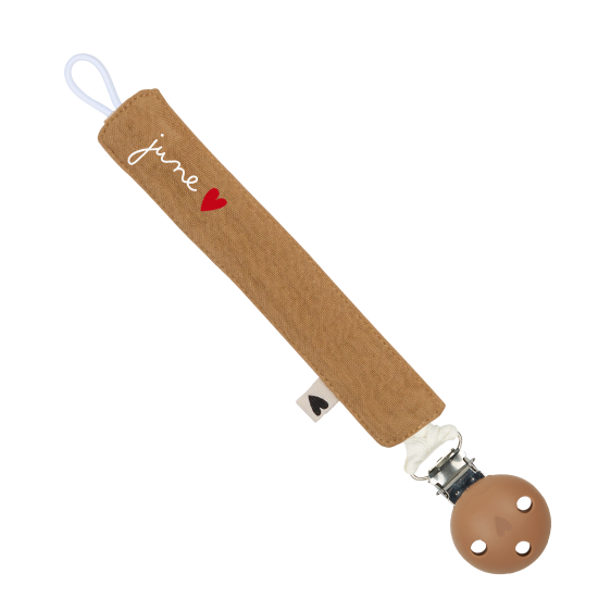 Attache tétine en gaze