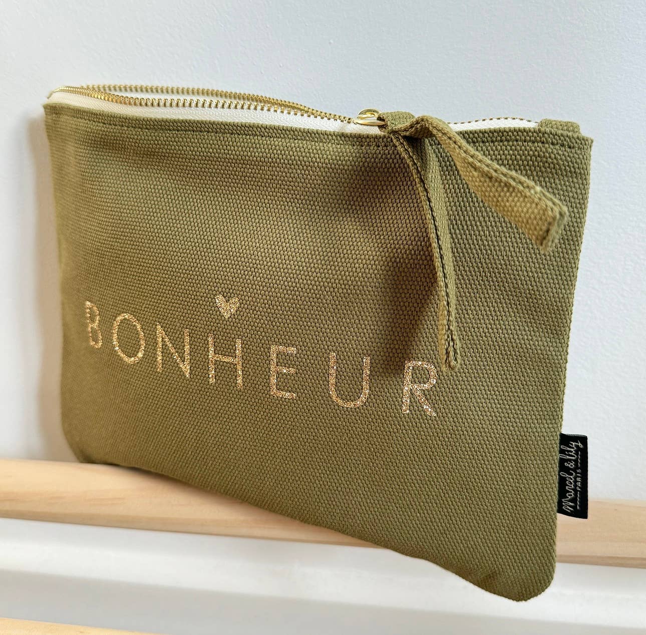 Marcel & Lily - Pochette - Coloris Kaki- BONHEUR
