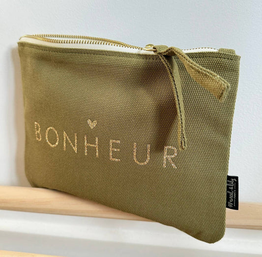 Marcel & Lily - Pochette - Coloris Kaki- BONHEUR