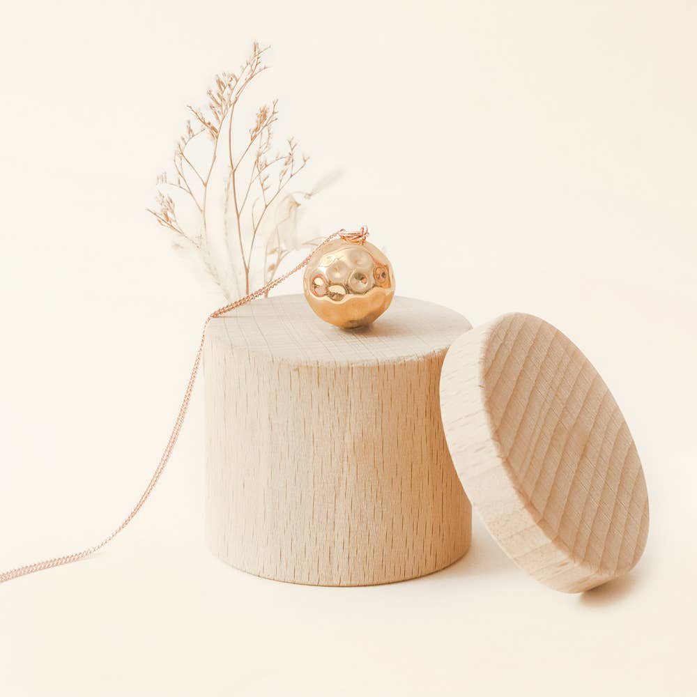 Ilado - Bola MOON sur chaine: Or jaune