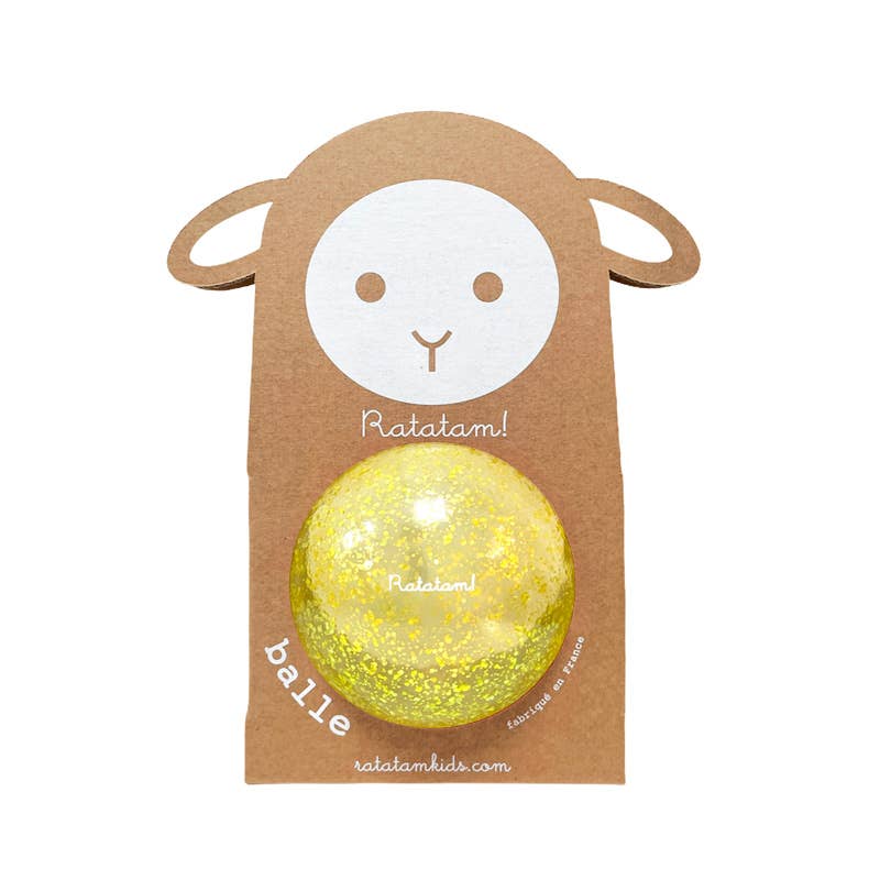 Ballon pailletés collection bulle 10 cm: Rose