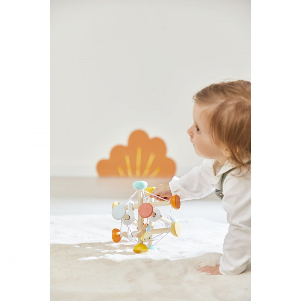 Balle sensorielle en bois Pure