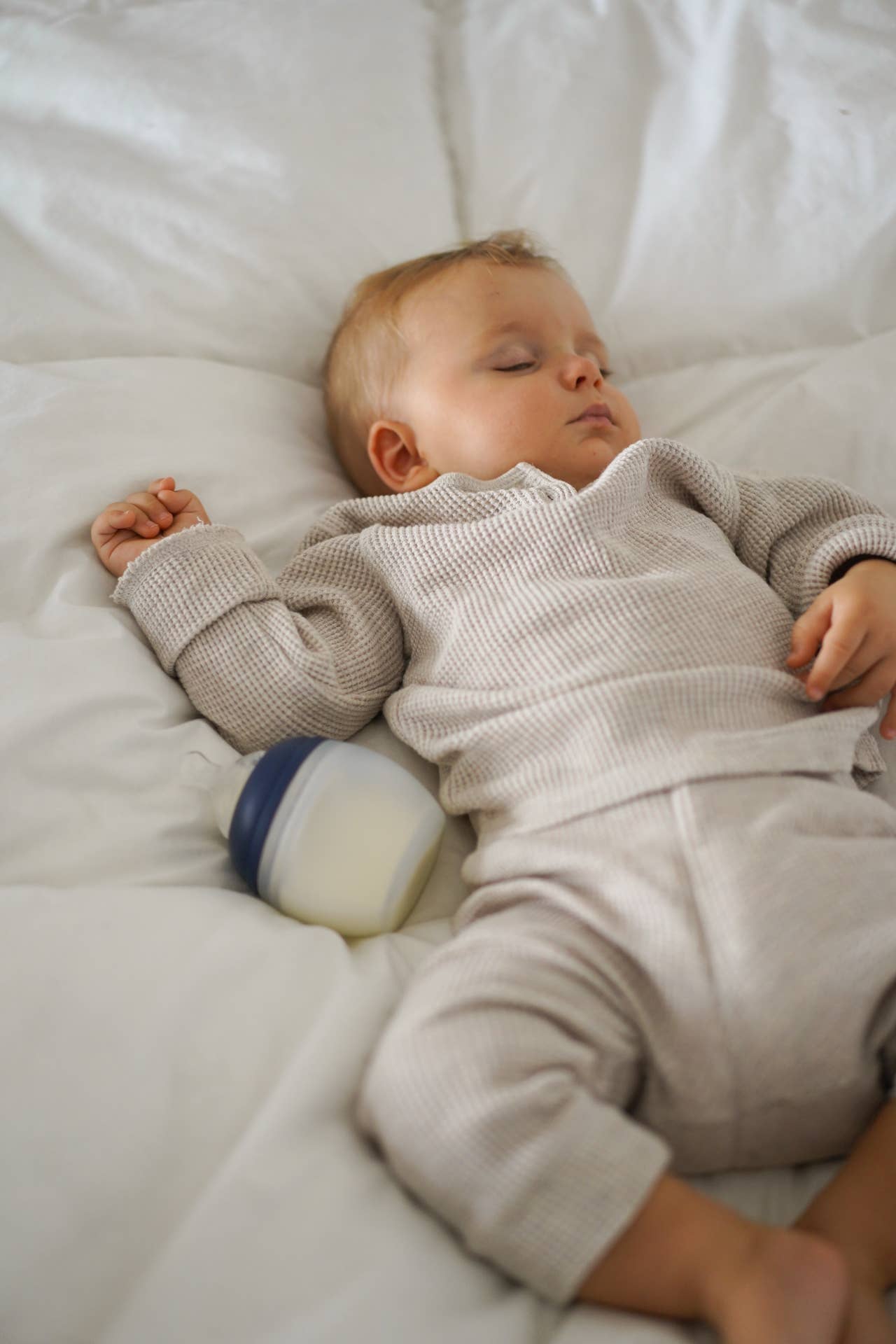 Élhée - Baby bottle 150ml - 05 Oz: Blue Grey