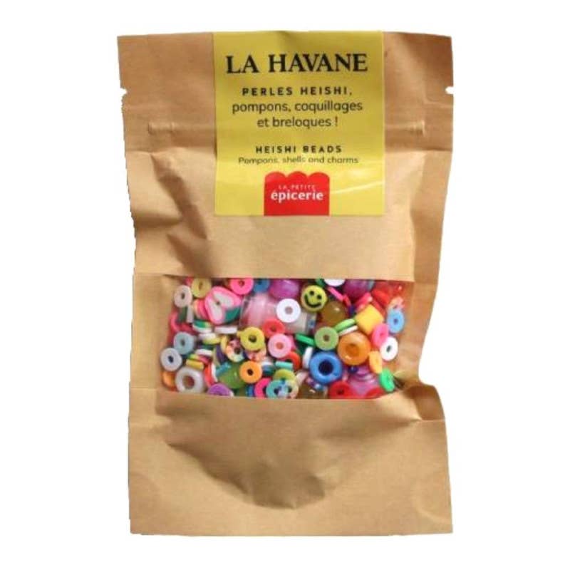 La Petite Épicerie - Mix of Heishi Beads and Charms - Havana