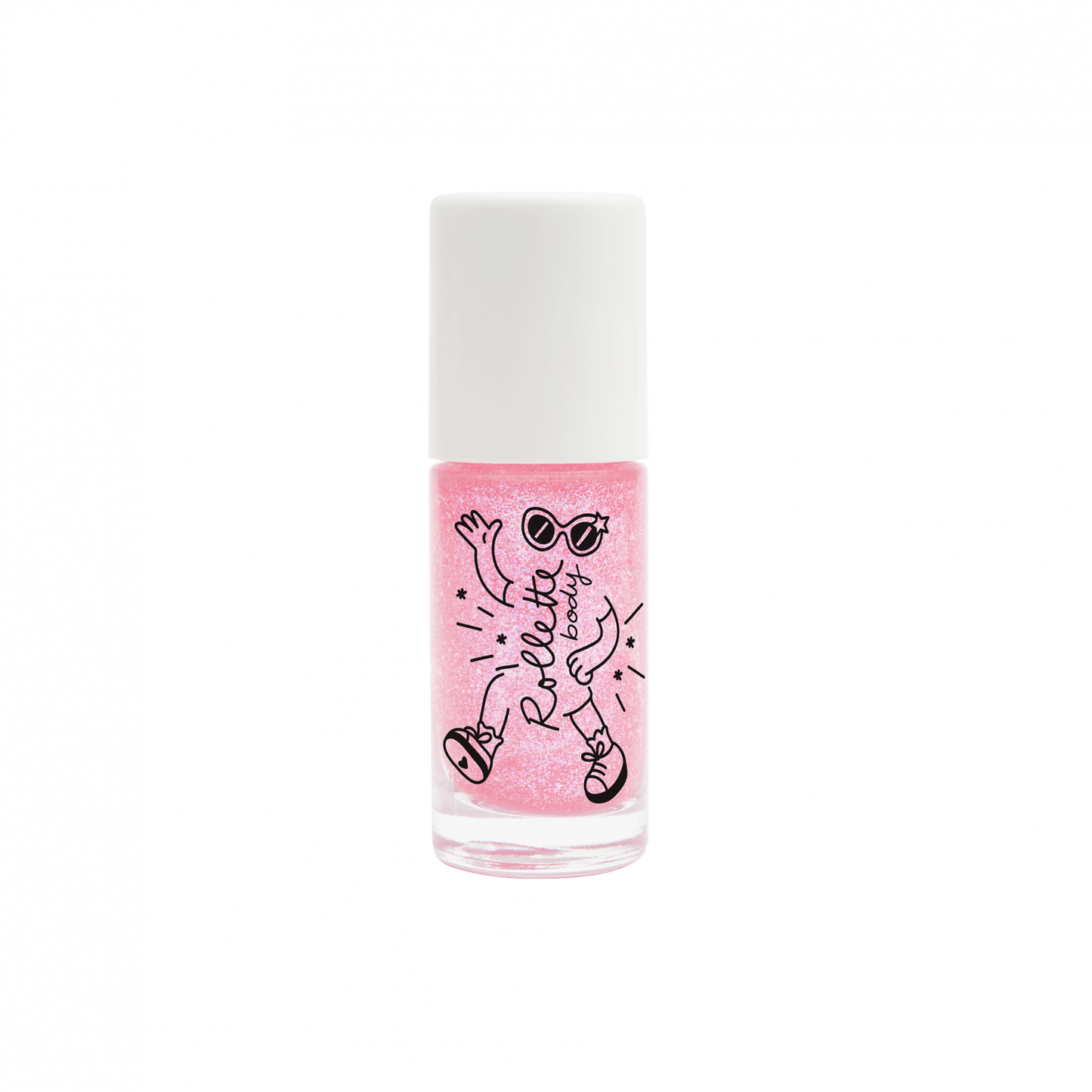Gel corps pailleté Body Rollette - Framboise