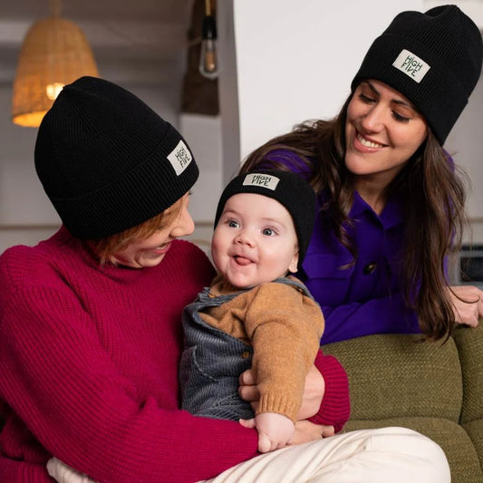 Bonnet High Five Noir | Enfant ou Adulte