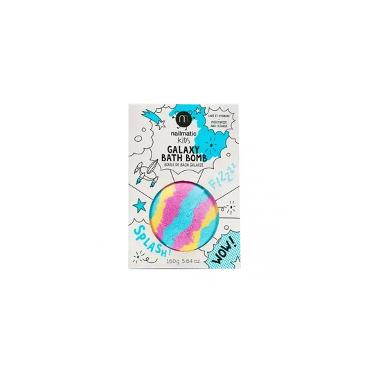Boule de bain bleu jaune rose