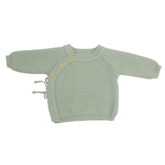 Brassière bébé en maille - Vert olive