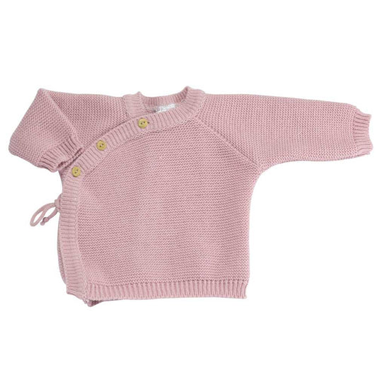 Brassière bébé en maille - Rose