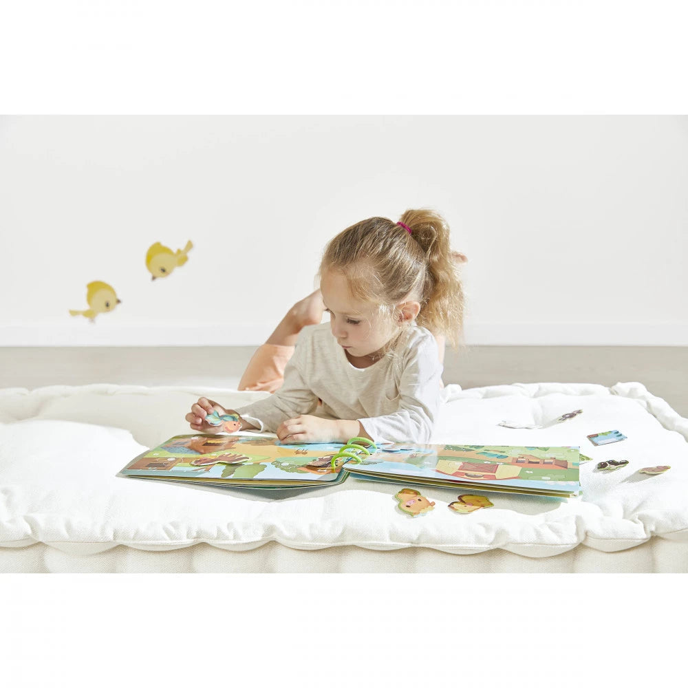 Busy-book Ferme en carton